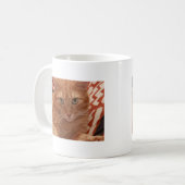 Orange Tabby Kaffeetasse (Vorderseite Links)