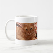 Orange Tabby Kaffeetasse (Links)
