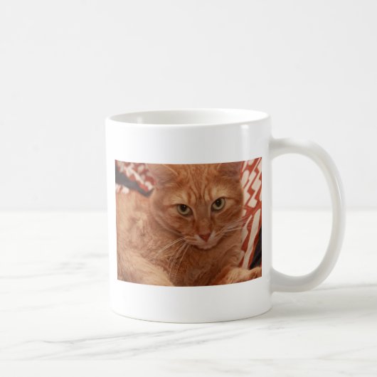 Orange Tabby Kaffeetasse (Rechts)