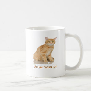 Orange Tabby-Katze Kaffeetasse