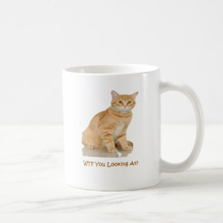 Orange Tabby-Katze Kaffeetasse