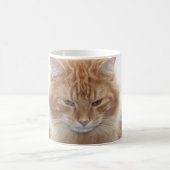 Orange Tabby-Katze Kaffeetasse (Mittel)