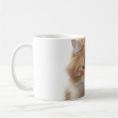 Orange Tabby-Katze Kaffeetasse (Links)