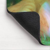 Orange Tabby-Katze Mousepad (Ecke)