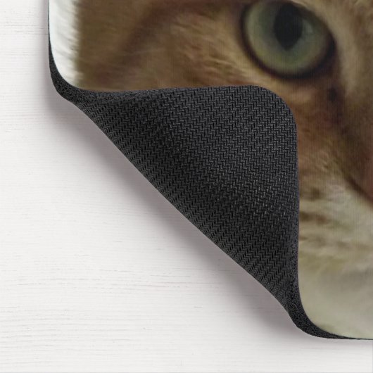 Orange Tabby-Katze Mousepad (Ecke)