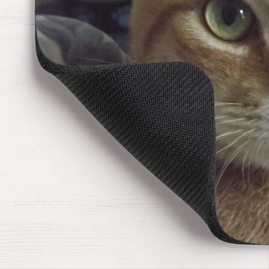 Orange Tabby-Katze Mousepad (Ecke)
