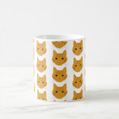 Orange Tabby Katzen auf Tasse (Mittel)