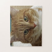 Orange Tabby-Katzen-Puzzle Puzzle (Vertikal)