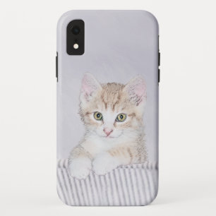 Orange Tabby Katzenbild - Original Katzenkunst Case-Mate iPhone Hülle