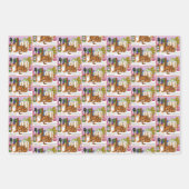 Orange Tabby Kitchen Counter Top Geschenkpapier Set (Vorderseite)