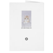 Orange Tabby Kitten Painting - Originelle Katze Ku (Hinten)