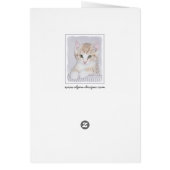 Orange Tabby Kitten Painting - Originelle Katze Ku (Hinten)