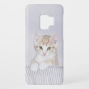 Orange Tabby Kitten Painting - Originelle Katze Ku Case-Mate Samsung Galaxy S9 Hülle