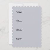 Orange Tabby Kitten Painting - Originelle Katze Ku Einladung (Rückseite)