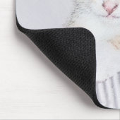 Orange Tabby Kitten Painting - Originelle Katze Ku Mousepad (Ecke)