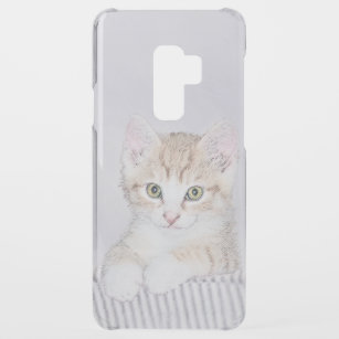 Orange Tabby Kitten Painting - Originelle Katze Ku Uncommon Samsung Galaxy S9 Plus Hülle