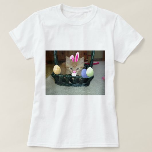 Orange Tabby Kitten T-Shirt (Design vorne)