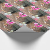 Orange Tabby Kitty Cat Geschenkpapier (Ecke)