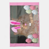 Orange Tabby Kitty Cat Handtuch (Vertikal)