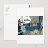 Orange Tabby Kitty Cat Postkarte (Vorne/Hinten)