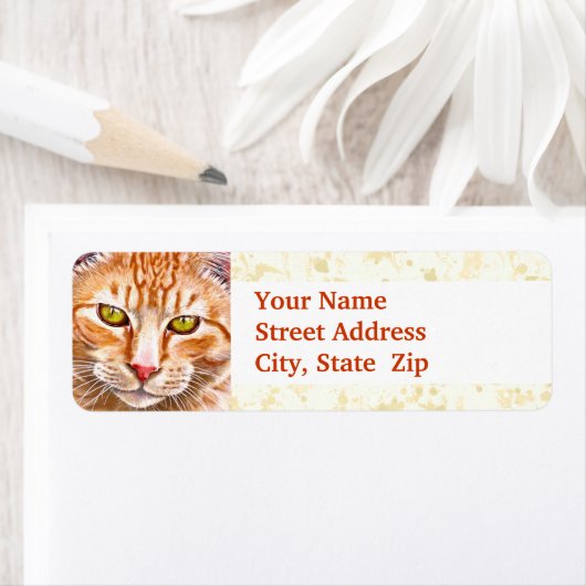 Orange Tabby Painting (Insitu)