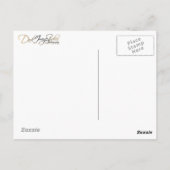 Orange Tabby Postcard Postkarte (Rückseite)