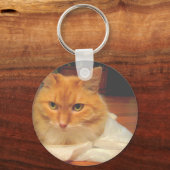 Orange Tabby Schlüsselanhänger (Vorderseite)