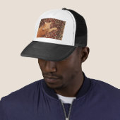 Orange Tabby Truckerkappe (Beispiel)