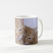 Orange Tabbys Kaffeetasse (VorderseiteRechts)