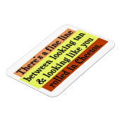 Orange Tan Joke Magnet (Linke Seite)