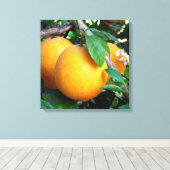 Orange - Tangelo Leinwanddruck (Insitu (Holzboden))