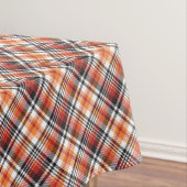 Orange Tartan Kariert Tischdecke (Beispiel)