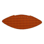 Orange Tartan Mini Football (Panel)