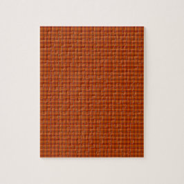 Orange Tartan Puzzle