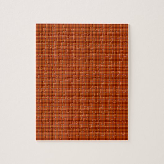 Orange Tartan Puzzle (Vertikal)