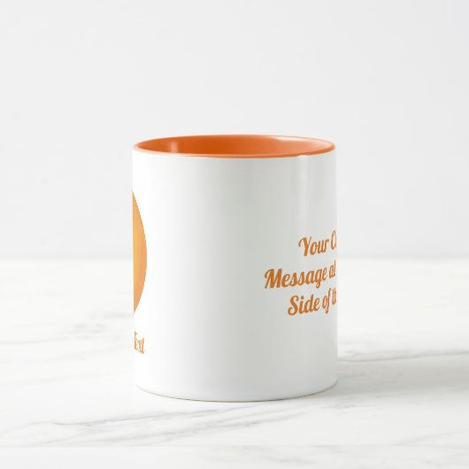 Orange Tasse (Zentrum)