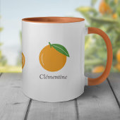 Orange Tasse