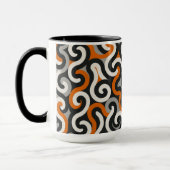 Orange Team (personalisieren) Tasse (Links)