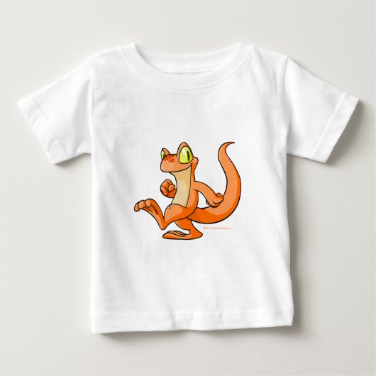Orange Techo auf einer Suche Baby T-shirt (Vorderseite)