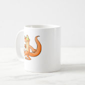 Orange Techo auf einer Suche Kaffeetasse (Vorderseite Links)