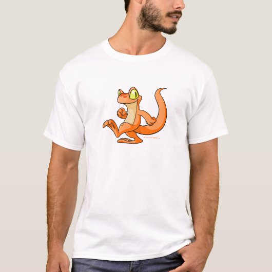 Orange Techo auf einer Suche T-Shirt (Vorderseite)