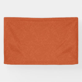 Orange textured surface with swirling pattern banner