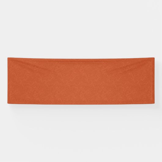 Orange textured surface with swirling pattern banner (Horizontal)