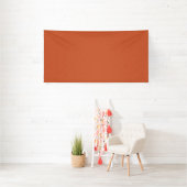Orange textured surface with swirling pattern banner (Insitu)