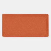 Orange textured surface with swirling pattern banner (Horizontal)