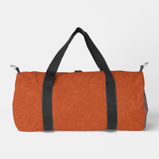Orange textured surface with swirling pattern duffle bag (Vorderseite)