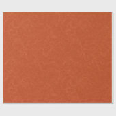 Orange textured surface with swirling pattern geschenkpapier (Flach)