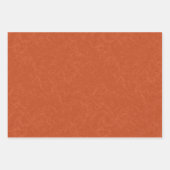 Orange textured surface with swirling pattern geschenkpapier set (Vorderseite 3)