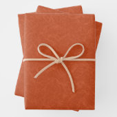 Orange textured surface with swirling pattern geschenkpapier set (Beispiel)