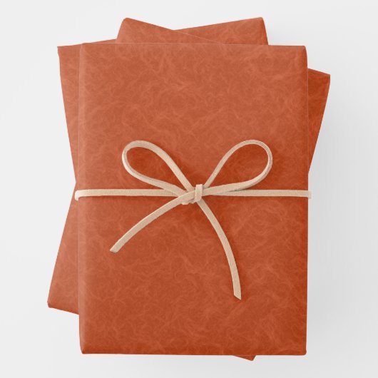 Orange textured surface with swirling pattern geschenkpapier set (Beispiel)